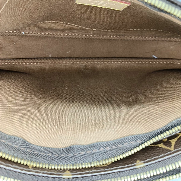 MULTI Monogram Coated Canvas Brown