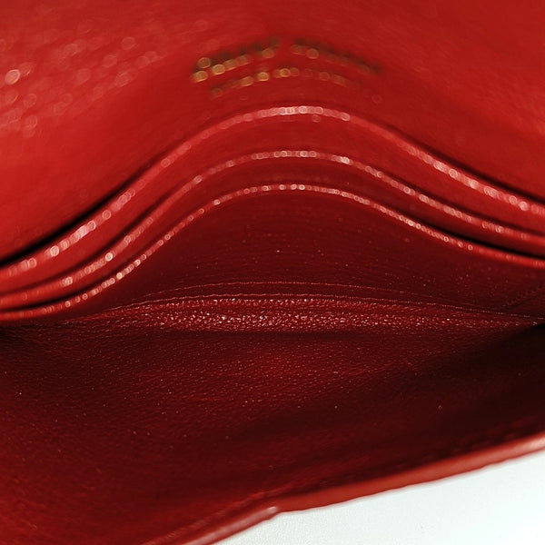 Love Lambskin Black Wallet