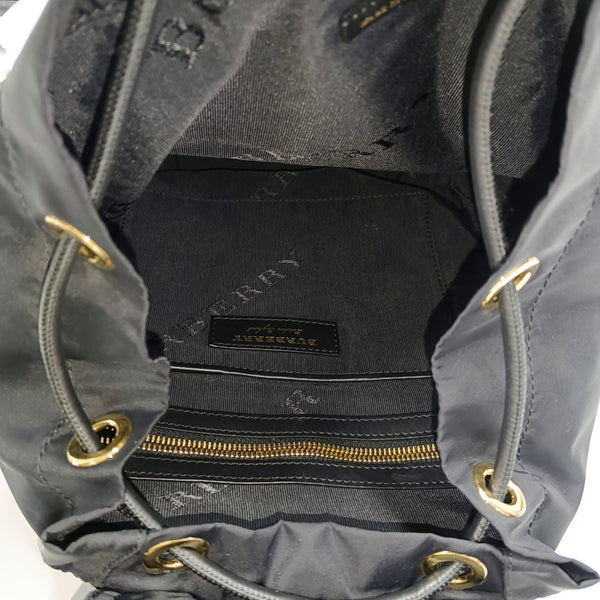 The Rucksack Medium Nylon Black