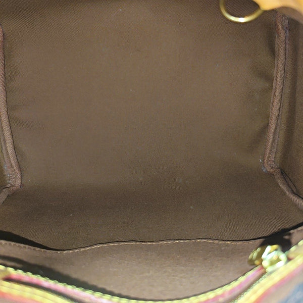 SPEEDY 25 Monogram Coated Canvas Brown