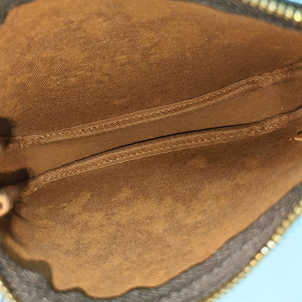 ACCESSOIRES Mini Monogram Coated Canvas Brown