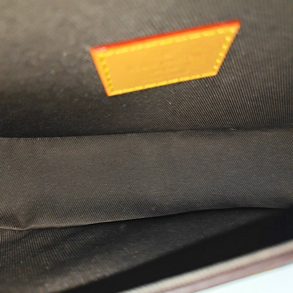 DIANE Nano Monogram Coated Canvas Brown