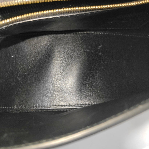 Hourglass S Calfskin Black