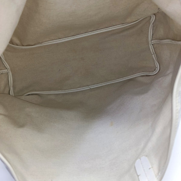 Saint Louis PM Coated Canvas White