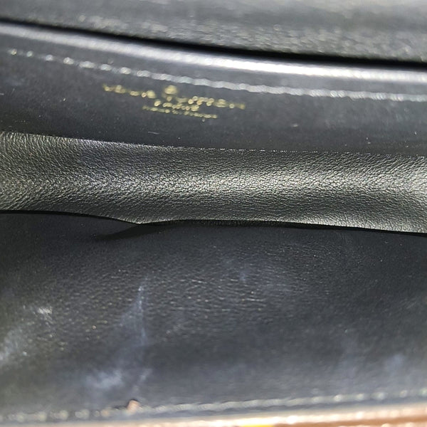 MARCEAU Monogram Coated Canvas Brown