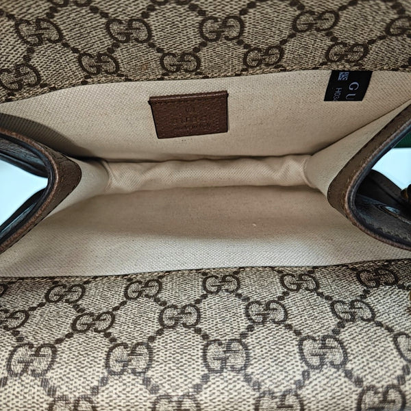 Neo Vintage Small Monogram Coated Canvas Beige