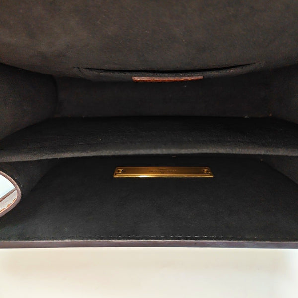 DAUPHINE Mini Monogram Coated Canvas Brown