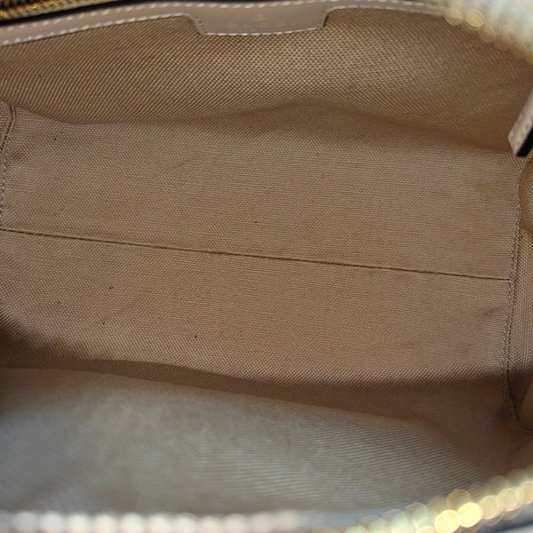 Ophidia Small Monogram Denim Beige