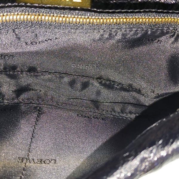 Calfskin Clutch Black