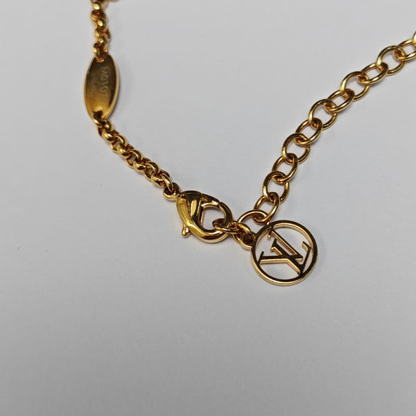 LV ICONIC Metal Gold Necklace