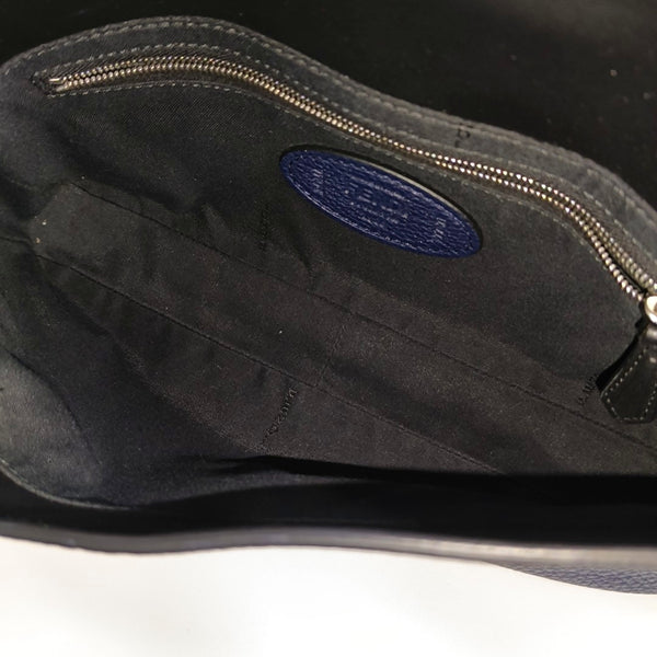 Baguette Medium Calfskin Blue