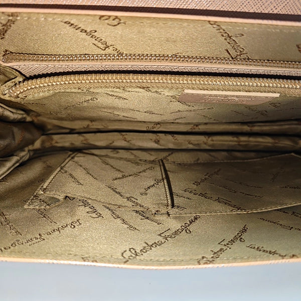 Calfskin Top Handle Bag Pink