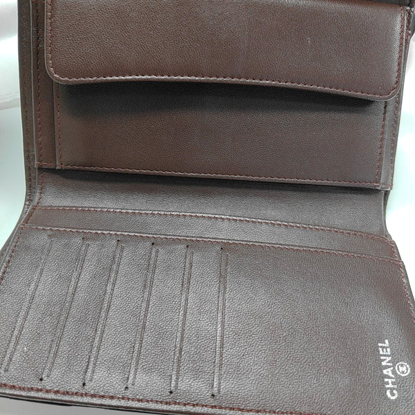 CLASSIC FLAP Mini Quilted Lambskin Black Wallet
