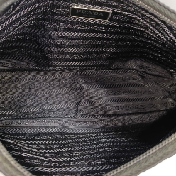 Authenticated pre-owned Re-Edition2000 Mini Nylon Black - Top Handle Bag at Looply