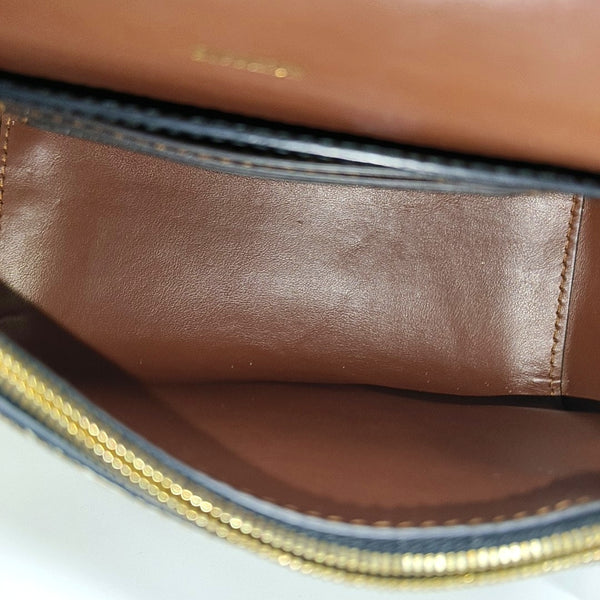Crossbody Bag Coated Canvas Multicolor