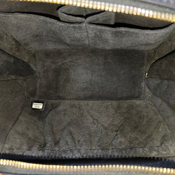 Quilted Calfskin Shoulder Bag Black