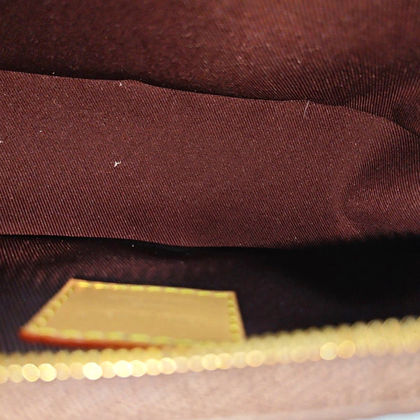 BOULOGNE Nano Monogram Coated Canvas Brown