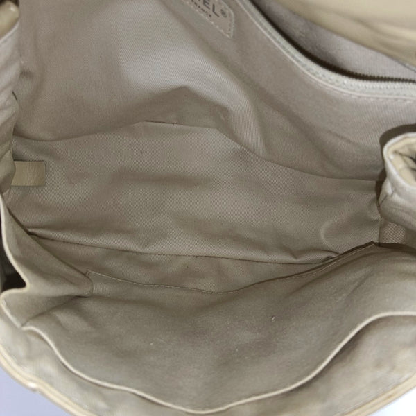CC CROWN Quilted Calfskin Beige