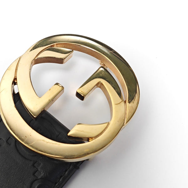 Leather Belt Black