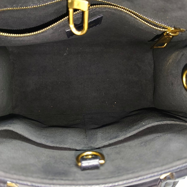 ONTHEGO PM Monogram Calfskin Black