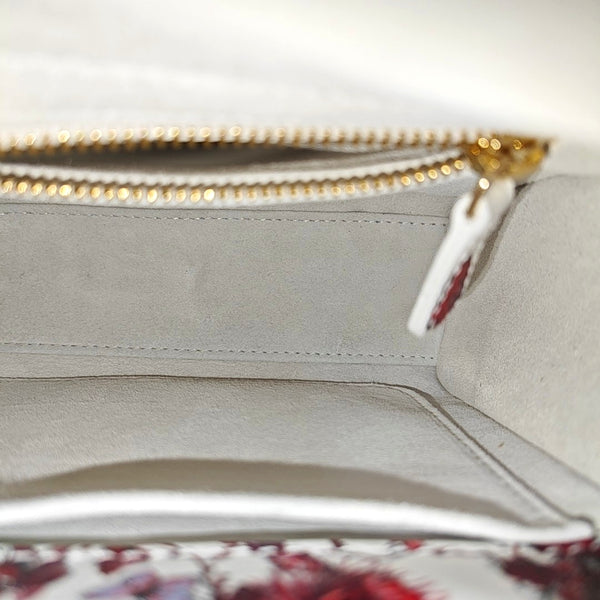 Lady Dior Small Calfskin White