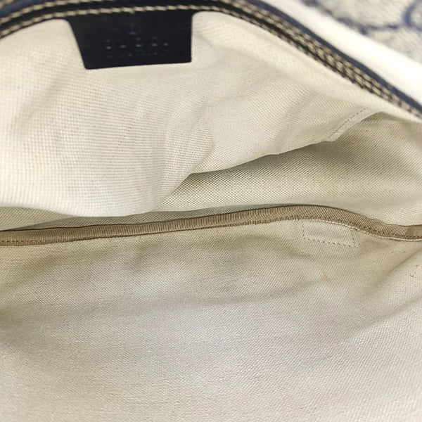 Monogram Coated Canvas Shoulder Bag Beige
