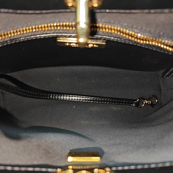 CHANEL 31 Mini Quilted Calfskin Black