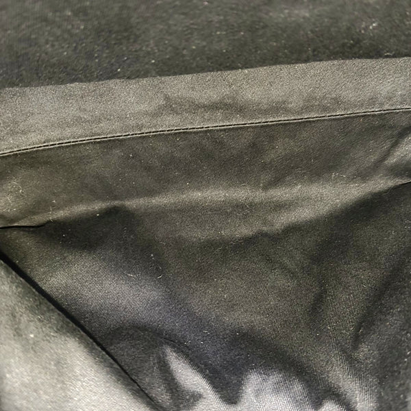 Monogram Canvas Shoulder Bag Black