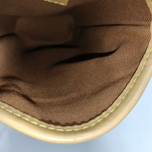 FOLD ME Monogram Coated Canvas Brown