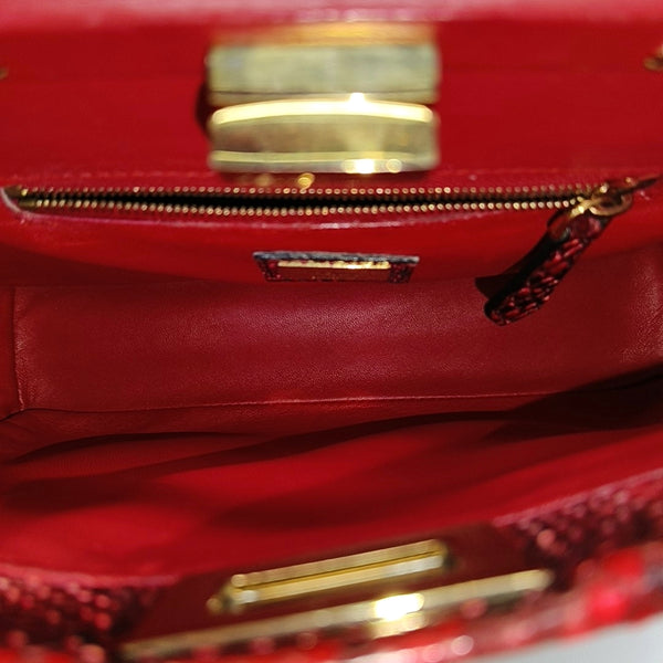 Peekaboo Mini Python Red