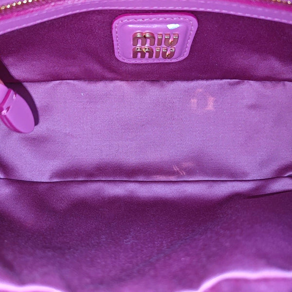 Arcadie Matelassé Small Quilted Lambskin Pink