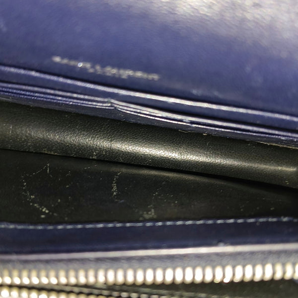 Authenticated pre-owned KATE Calfskin Blue - Shoulder Bag at Looply