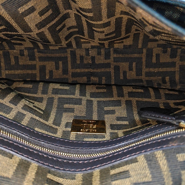 Baguette Medium Canvas Brown