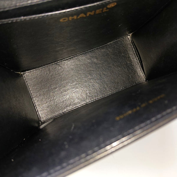 Calfskin Shoulder Bag Black