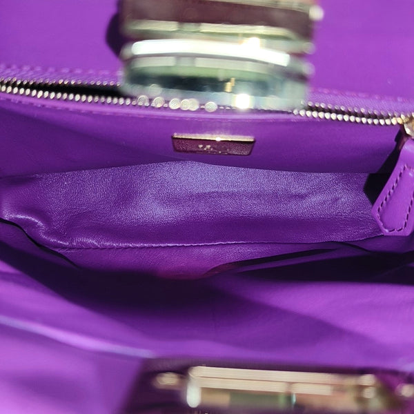 Peekaboo Mini Sheepskin Purple