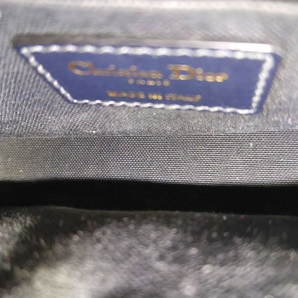 Authenticated pre-owned 30 Montaigne Oblique Canvas Blue - Shoulder Bag at Looply