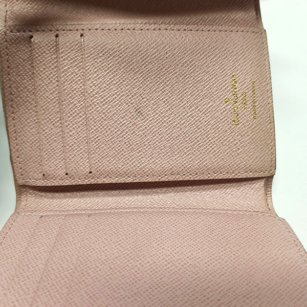 VICTORINE Monogram Coated Canvas Brown Wallet