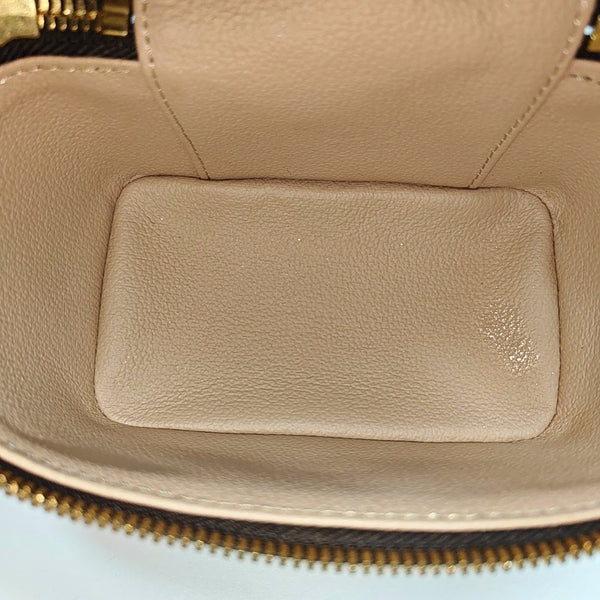 NICE Super Mini Monogram Coated Canvas Brown