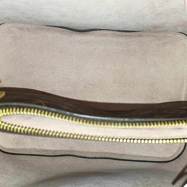 NÉONOÉ MM Monogram Coated Canvas Brown