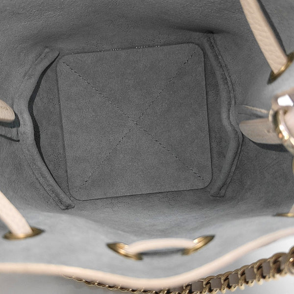 BELLA Monogram Calfskin Gray
