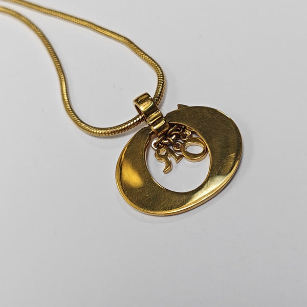 Dio(r)evolution Metal Gold Necklace