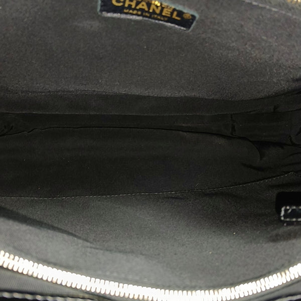 CHANEL 31 Quilted Canvas Black