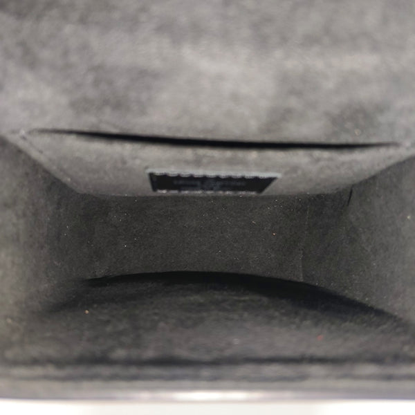 CAMERA BOX Monogram Calfskin Black