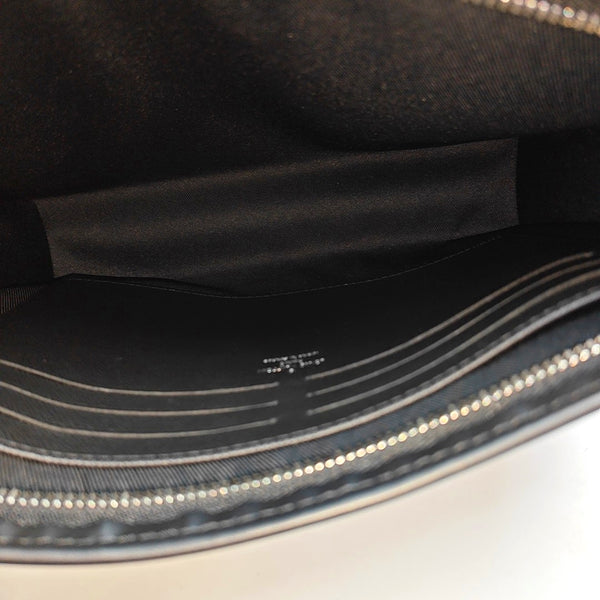 Pochette Voyag MM Damier Graphite Coated Canvas Gray