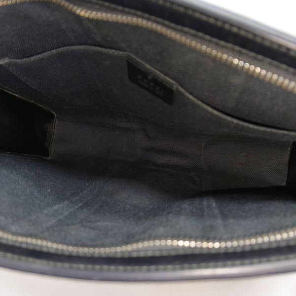 GG Supreme Monogram Coated Canvas Gray