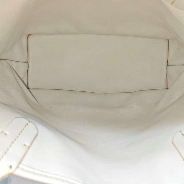 Anjou Mini Coated Canvas White