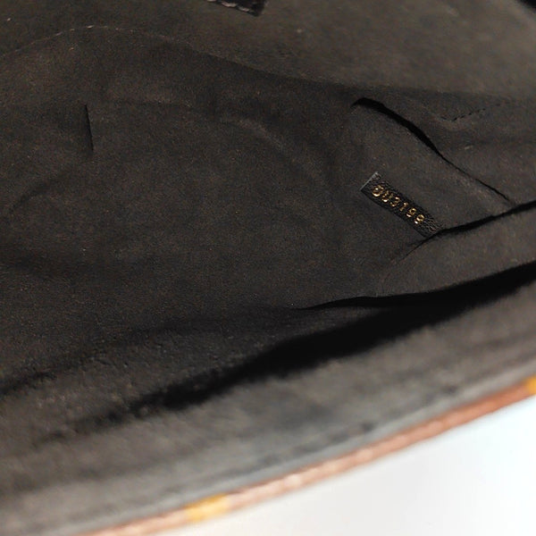LOCKY BB Monogram Coated Canvas Brown