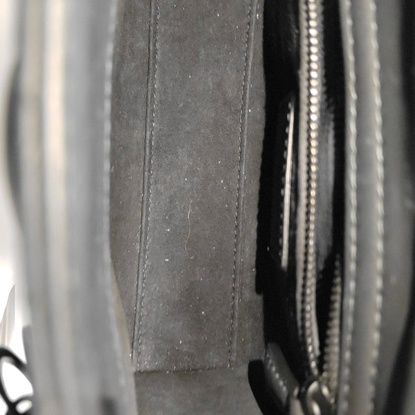 Lady Dior Mini Cannage Calfskin Black