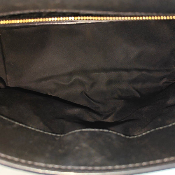 Calfskin Shoulder Bag Black