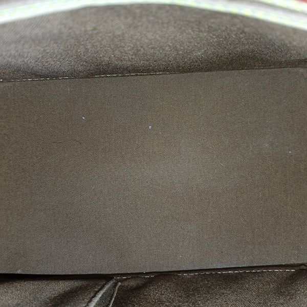 ALMA PM Monogram Coated Canvas Brown